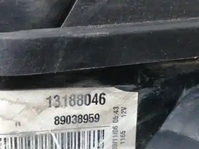 Peça sobressalente para automóvel em segunda mão farolim traseiro direito por opel corsa d 1.3 16v cdti referências oem iam 13188046  89038959