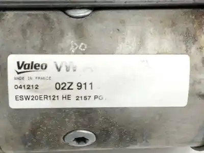 Peça sobressalente para automóvel em segunda mão motor de arranque por seat leon (5f1) 1.6 tdi referências oem iam   
