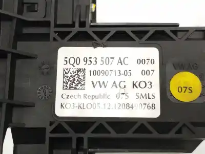 Second-hand car spare part multifunction switch for seat leon (5f1) 1.6 tdi oem iam references 5q0953507ac  5q0953513r