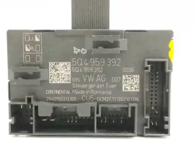 Second-hand car spare part electronic module for seat leon (5f1) 1.6 tdi oem iam references 5q4959392  