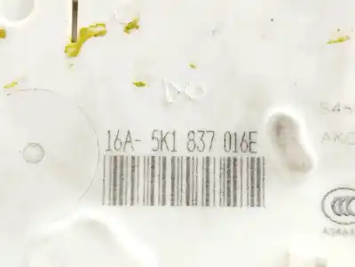 Peça sobressalente para automóvel em segunda mão fechadura da porta dianteira direita por seat leon (5f1) 1.6 tdi referências oem iam 5k1837016e  