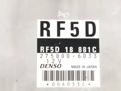 Second-hand car spare part ecu engine control for mazda 6 hatchback (gg) 2.0 di (gg14) oem iam references rf5d18881c  2758006033