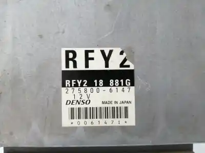 Second-hand car spare part ecu engine control for mazda 6 hatchback (gg) 2.0 di (gg14) oem iam references rfy218881g  2758006147