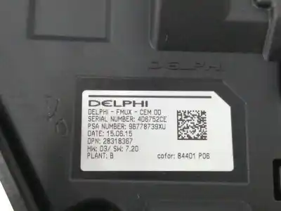 Pezzo di ricambio per auto di seconda mano controllo climatico per citroen c4 picasso ii 1.6 bluehdi 120 riferimenti oem iam 96778739xu  