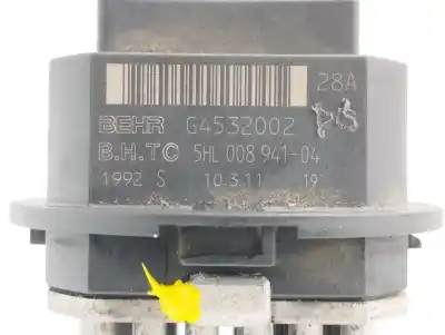 Gebrauchtes Autoersatzteil heizwiderstand zum mercedes sprinterii caja abierta (desde 01.06) 2.1 cdi cat oem-iam-referenzen 5hl00894104  g4532002
