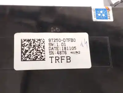 Pezzo di ricambio per auto di seconda mano controllo climatico per hyundai tucson (tl, tle) 1.6 gdi riferimenti oem iam 97250d7fb0  