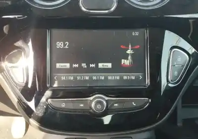 Second-hand car spare part multifunction display for opel adam (m13) 1.4 oem iam references 42473836  555343750