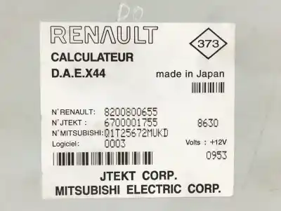 Second-hand car spare part electronic module for renault twingo dynamique oem iam references 8200800655 6700001755 