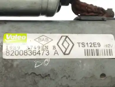 Peça sobressalente para automóvel em segunda mão motor de arranque por renault twingo dynamique referências oem iam 8200836473a  