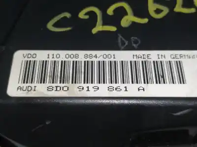 Peça sobressalente para automóvel em segunda mão quadrante por audi a4 berlina (b5) 1.9 tdi referências oem iam 8d0919861a  