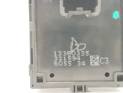 Second-hand car spare part left front power window switch for opel adam (m13) 1.4 oem iam references 13360335  