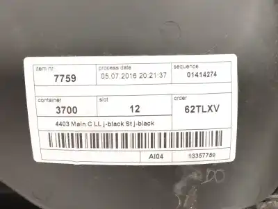 Автозапчастина б/у оббірка передніх дверей ліва для opel adam 1.4 16v посилання на oem iam 13357759  