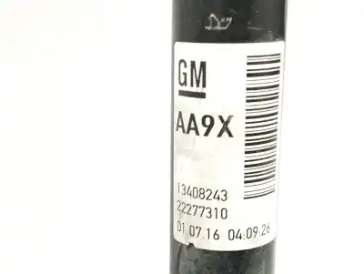 Second-hand car spare part rear left shock absorber for opel adam (m13) 1.4 oem iam references 13408243  22277310