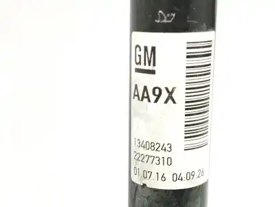 Peça sobressalente para automóvel em segunda mão amortecedor traseiro esquerdo por opel adam (m13) 1.4 referências oem iam 13408243  22277310