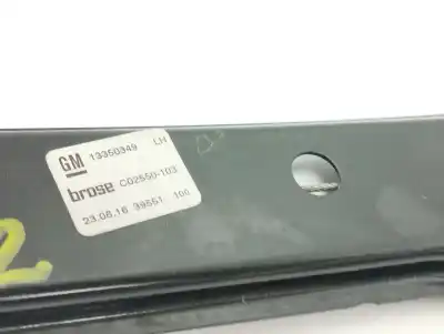 Peça sobressalente para automóvel em segunda mão elevador de vidros dianteira esquerda por opel adam (m13) 1.4 referências oem iam 13350349  