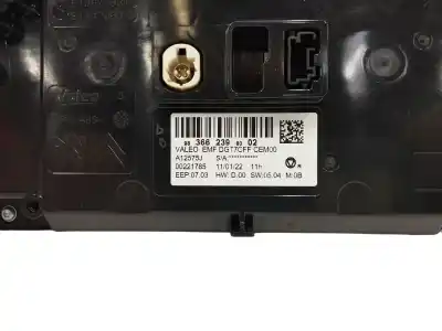 Second-hand car spare part multifunction display for opel mokka 1.2 (76) oem iam references 9836623980  