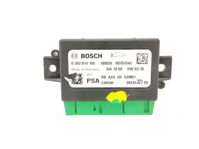 Peça sobressalente para automóvel em segunda mão módulo eletrônico por peugeot 2008 (--.2013->) 1.5 blue-hdi referências oem iam 9824532180