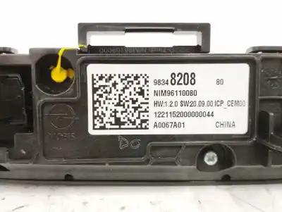 Peça sobressalente para automóvel em segunda mão sistema de áudio / rádio cd por opel mokka 1.2 (76) referências oem iam 9834820880  