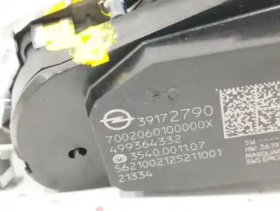 Peça sobressalente para automóvel em segunda mão comandos do volante por opel mokka 1.2 (76) referências oem iam 39172790  
