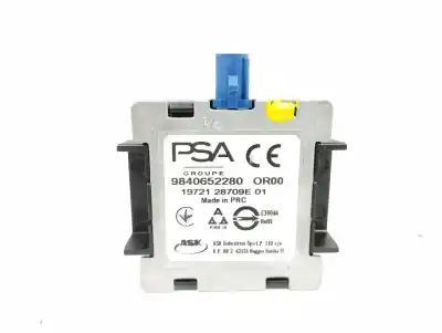 Peça sobressalente para automóvel em segunda mão módulo eletrônico por opel mokka 1.2 (76) referências oem iam 9840652280