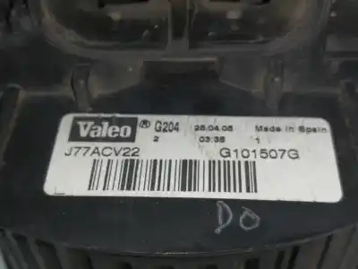 Peça sobressalente para automóvel em segunda mão motor de sofagem por renault modus 1.4 16v referências oem iam g101507g  