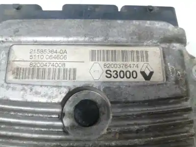Pezzo di ricambio per auto di seconda mano centralina motore per renault modus 1.4 16v riferimenti oem iam 8200376474  215853640a