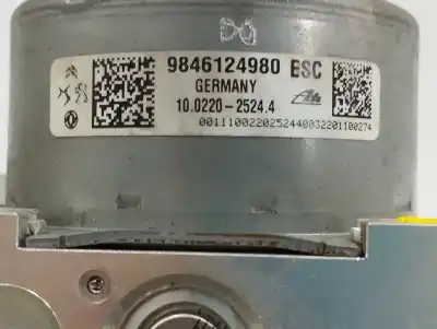 Peça sobressalente para automóvel em segunda mão abs por opel mokka 1.2 (76) referências oem iam 9846124980  10022025244