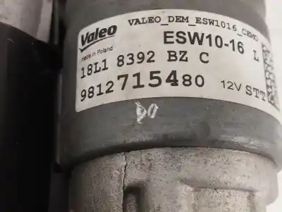 Peça sobressalente para automóvel em segunda mão motor de arranque por opel mokka 1.2 (76) referências oem iam 9812715480  