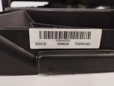 Peça sobressalente para automóvel em segunda mão termoventilador elétrico por opel mokka 1.2 (76) referências oem iam 9838282180  