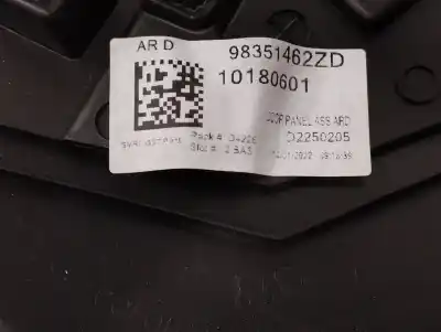 Peça sobressalente para automóvel em segunda mão forra / revestimento da porta traseira direita por opel mokka 1.2 (76) referências oem iam 98351462zd  9835146280