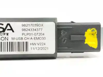 Peça sobressalente para automóvel em segunda mão módulo eletrônico por opel mokka 1.2 (76) referências oem iam 98217039dx  