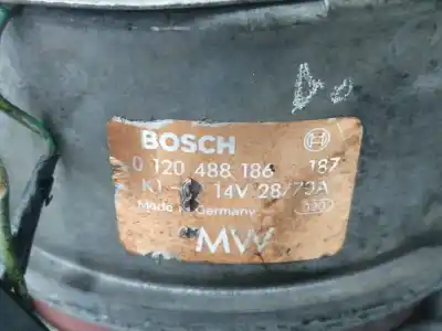 Second-hand car spare part alternator for opel kadett e 1.7 beauty berlina [1.7 ltr. - 42 kw diesel] oem iam references 0120488186  70a