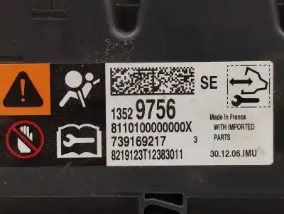 Автозапчасти б/у блок управления подушками безопасности за opel astra k lim. 5türig 1.6 cdti dpf ссылки oem iam 13529756  