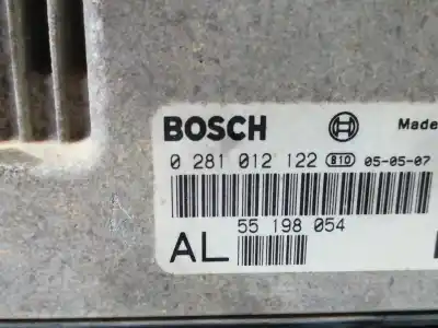 Автозапчастина б/у ебу контролер двигуна для opel astra gtc 1.9 cdti посилання на oem iam 55198054  0281012122