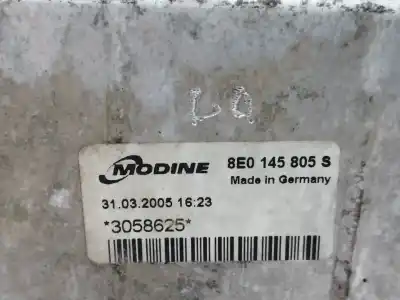 Peça sobressalente para automóvel em segunda mão intercooler por audi a4 berlina (8e) 1.9 tdi (96kw) referências oem iam 8e0145805s  3058625