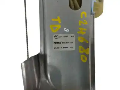Автозапчастина б/у регулятор скла заднього правого для opel astra k lim. 5türig 1.6 cdti dpf посилання на oem iam 39142320  