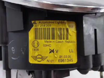 Peça sobressalente para automóvel em segunda mão farol / farolim esquerdo por mini mini (r50,r53) 1.6 16v cat referências oem iam 6961345 301218201 