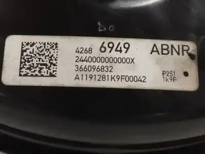 Автозапчастина б/у гальмівний серво для opel astra k lim. 5türig 1.6 cdti dpf посилання на oem iam 366096832  