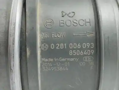 Second-hand car spare part flowmeter for bmw x1 (e84) 2.0 turbodiesel cat oem iam references 8506409  0281006093