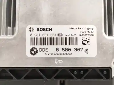 Second-hand car spare part ecu engine control for bmw x1 (e84) 2.0 turbodiesel cat oem iam references 8580307  0281031001