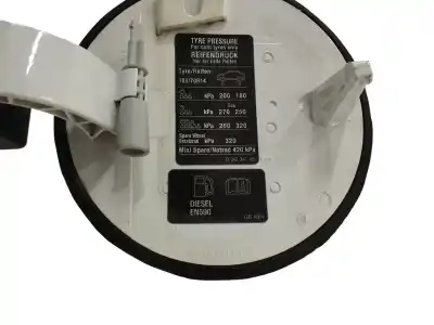 Second-hand car spare part outer fuel cap for opel corsa d 1.3 16v cdti oem iam references 13242347  
