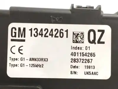 İkinci el araba yedek parçası röle/sigorta kutusu için opel corsa d 1.3 16v cdti oem iam referansları 13424261  401154265