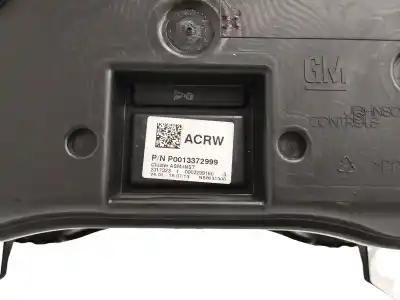 Second-hand car spare part dashboard for opel corsa d 1.3 16v cdti oem iam references 13372999  