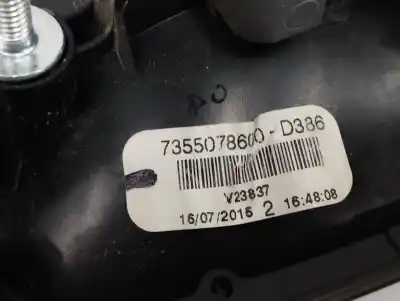 Автозапчастина б/у ліва передня зовнішня ручка для fiat doblo ii (152) 1.6 jtdm 16v посилання на oem iam 242557e  735078600