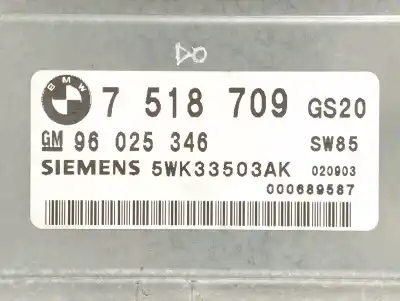 Second-hand car spare part automatic gearbox control unit for bmw serie 5 touring (e39) 2.5 24v turbodiesel cat oem iam references 7518709  96025346