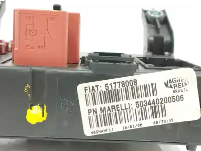 Second-hand car spare part fuse box unit for fiat linea (110) 1.3 16v jtd cat oem iam references 51778008 51763390 503440200506