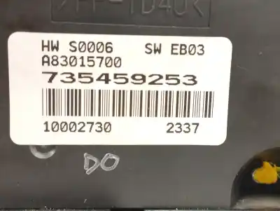 Автозапчасти б/у климат-контроль за fiat linea (110) 1.3 16v jtd cat ссылки oem iam 735459253  a83015700