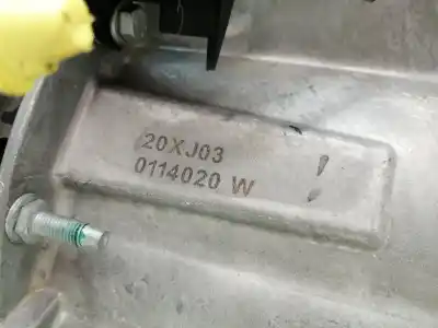 Second-hand car spare part gearbox for opel mokka 1.2 gs line [1.2 ltr. - 96 kw] oem iam references 20xj03 6 velocidades 