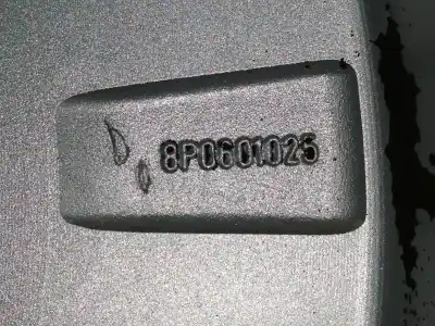 Peça sobressalente para automóvel em segunda mão jante por audi a3 (8p1) 1.9 tdi referências oem iam 8p0601025  6,5jx16h2 et50