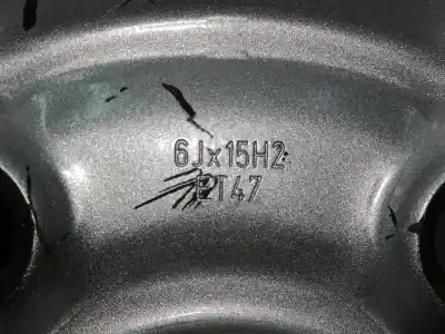 Tweedehands auto-onderdeel reservewiel voor volkswagen caddy ka/kb (2k) 1.9 tdi oem iam-referenties 2k0601027b  6jx15h2 et47